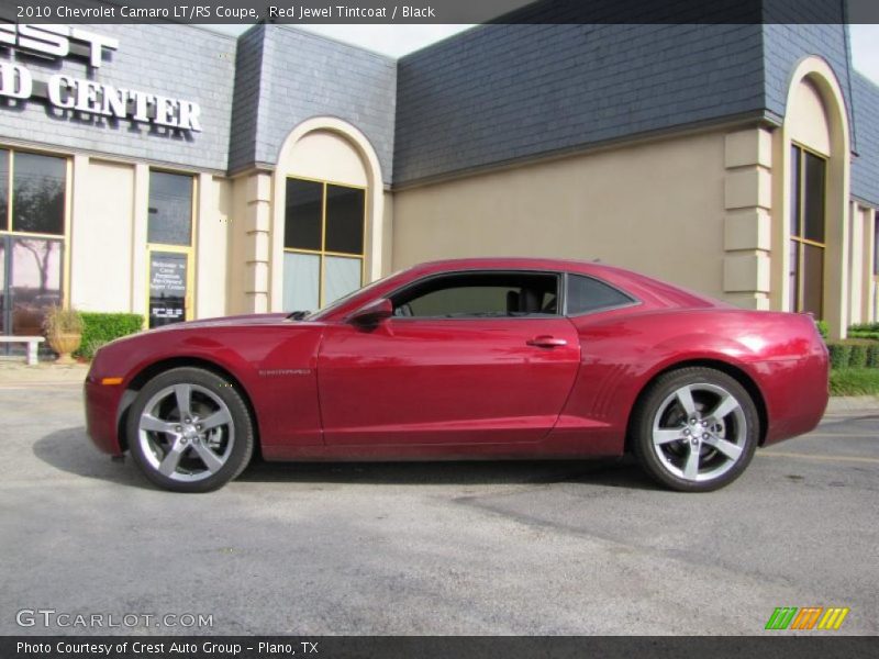 Red Jewel Tintcoat / Black 2010 Chevrolet Camaro LT/RS Coupe