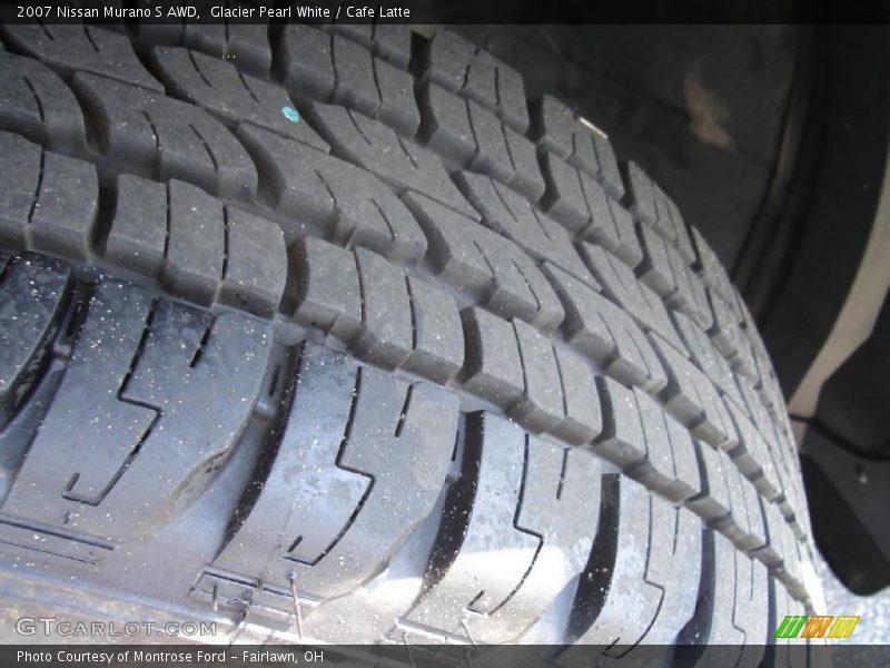 Glacier Pearl White / Cafe Latte 2007 Nissan Murano S AWD
