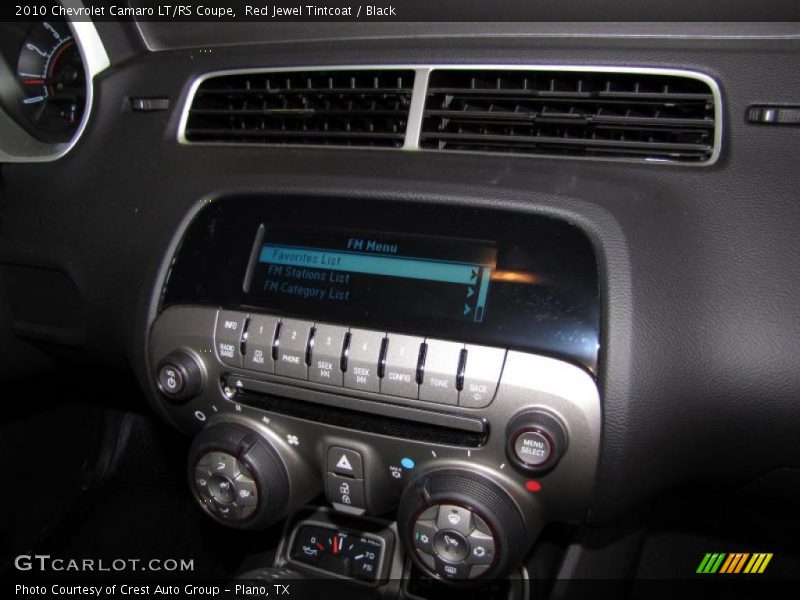 Red Jewel Tintcoat / Black 2010 Chevrolet Camaro LT/RS Coupe