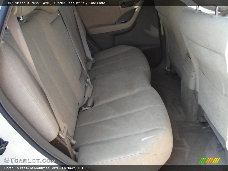 Glacier Pearl White / Cafe Latte 2007 Nissan Murano S AWD