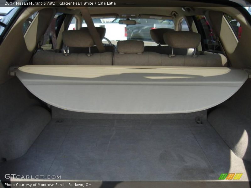 Glacier Pearl White / Cafe Latte 2007 Nissan Murano S AWD