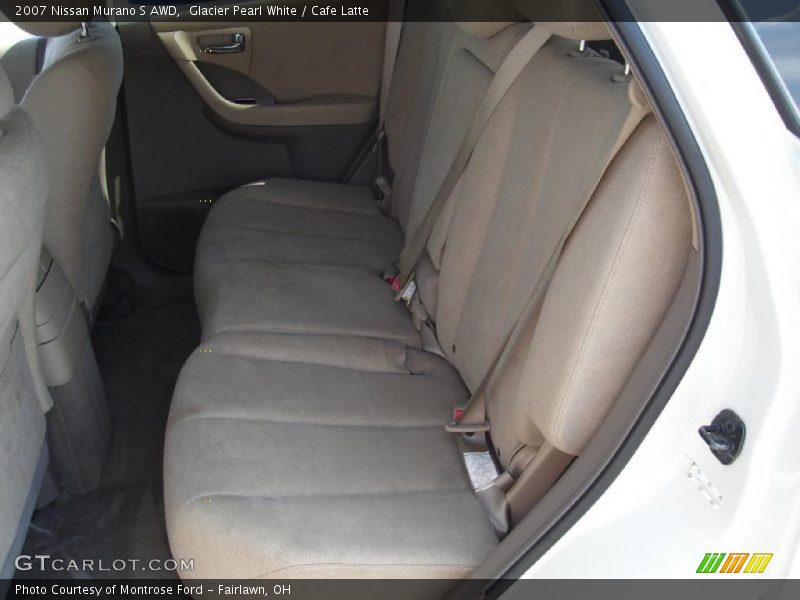 Glacier Pearl White / Cafe Latte 2007 Nissan Murano S AWD