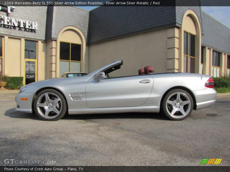  2009 SL 550 Silver Arrow Edition Roadster Silver Arrow Silver Metallic