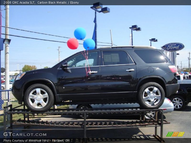 Carbon Black Metallic / Ebony 2008 GMC Acadia SLT