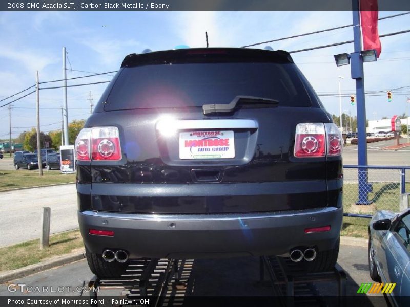 Carbon Black Metallic / Ebony 2008 GMC Acadia SLT