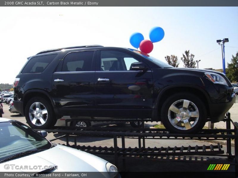 Carbon Black Metallic / Ebony 2008 GMC Acadia SLT