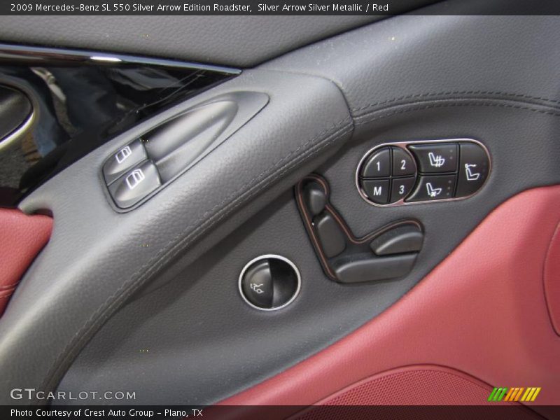 Controls of 2009 SL 550 Silver Arrow Edition Roadster