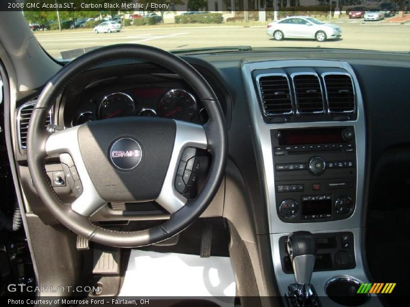 Carbon Black Metallic / Ebony 2008 GMC Acadia SLT
