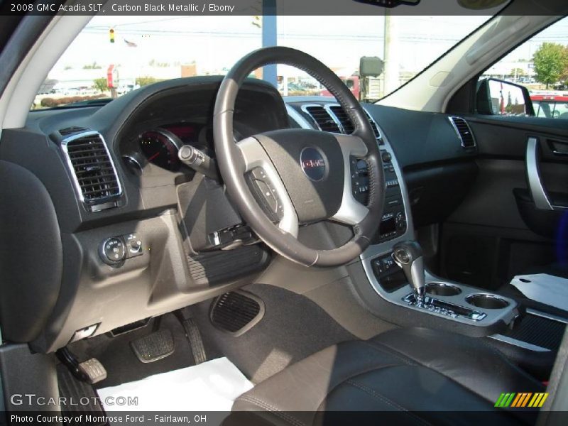 Carbon Black Metallic / Ebony 2008 GMC Acadia SLT