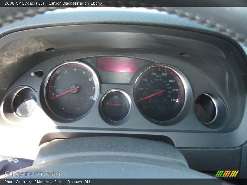 Carbon Black Metallic / Ebony 2008 GMC Acadia SLT