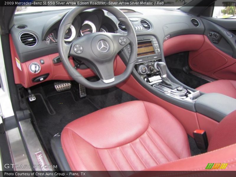 Dashboard of 2009 SL 550 Silver Arrow Edition Roadster