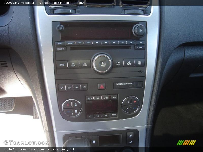 Carbon Black Metallic / Ebony 2008 GMC Acadia SLT