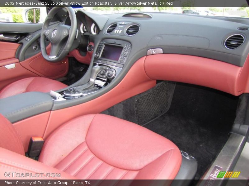  2009 SL 550 Silver Arrow Edition Roadster Red Interior