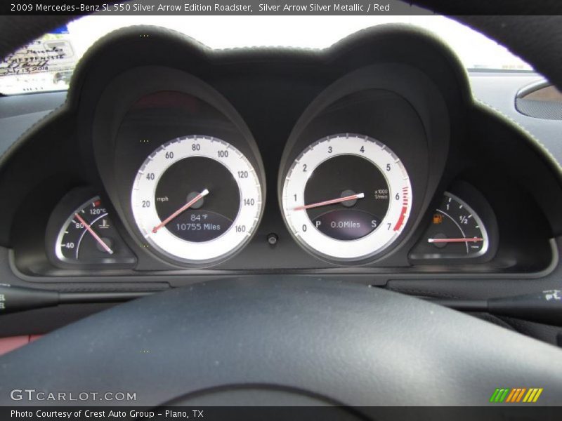  2009 SL 550 Silver Arrow Edition Roadster 550 Silver Arrow Edition Roadster Gauges