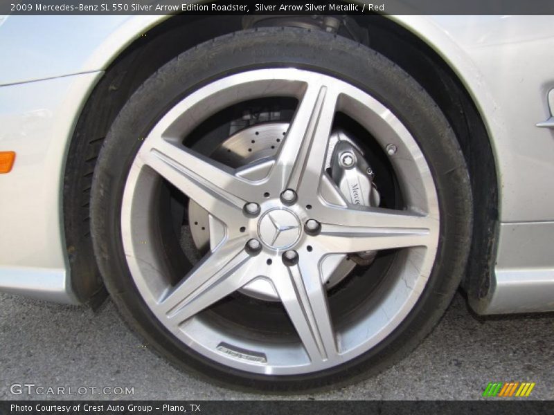  2009 SL 550 Silver Arrow Edition Roadster Wheel