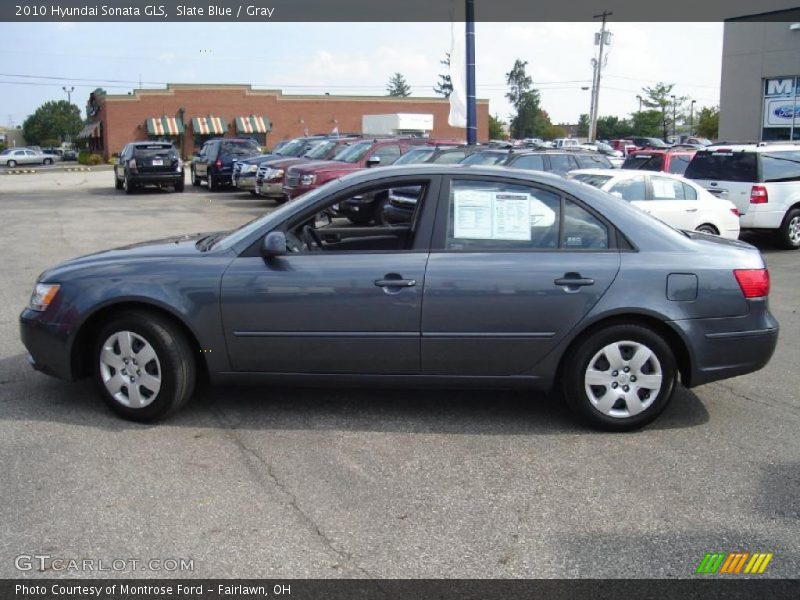 Slate Blue / Gray 2010 Hyundai Sonata GLS