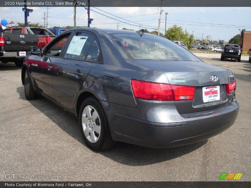 Slate Blue / Gray 2010 Hyundai Sonata GLS