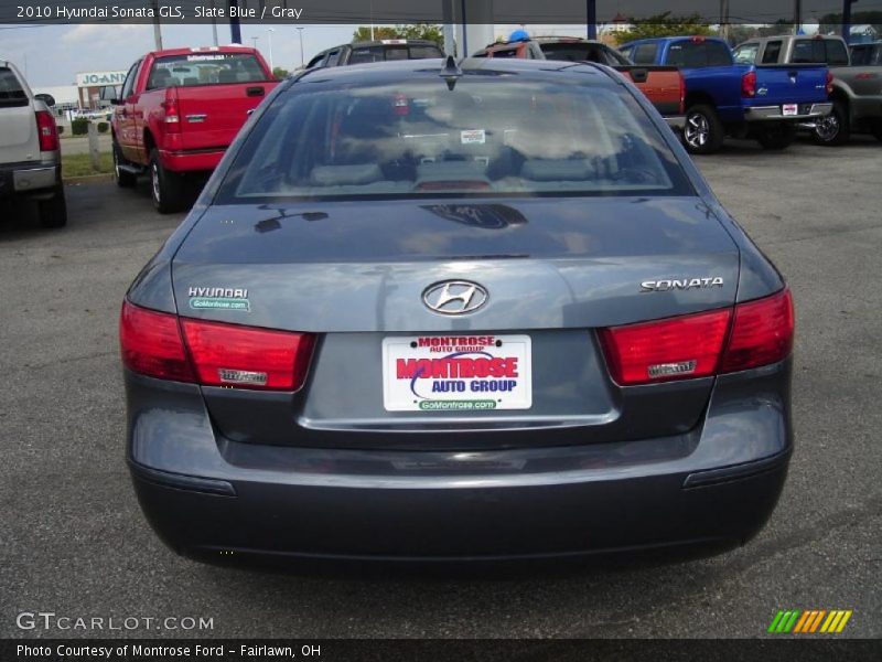 Slate Blue / Gray 2010 Hyundai Sonata GLS