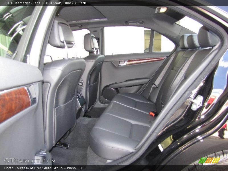 Black / Black 2010 Mercedes-Benz C 300 Sport