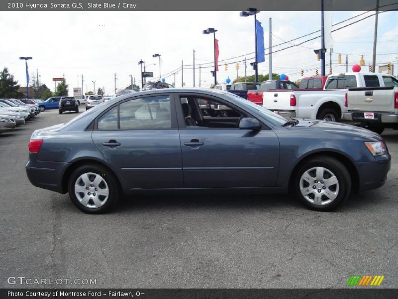 Slate Blue / Gray 2010 Hyundai Sonata GLS