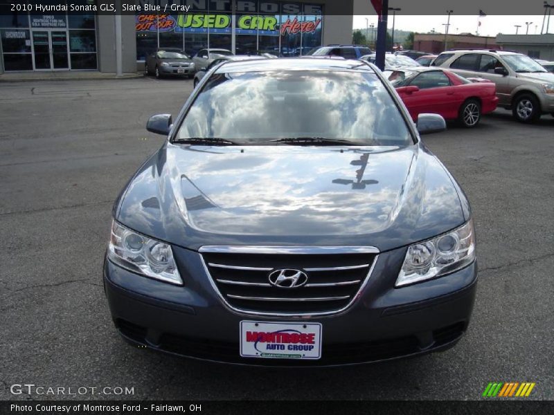 Slate Blue / Gray 2010 Hyundai Sonata GLS