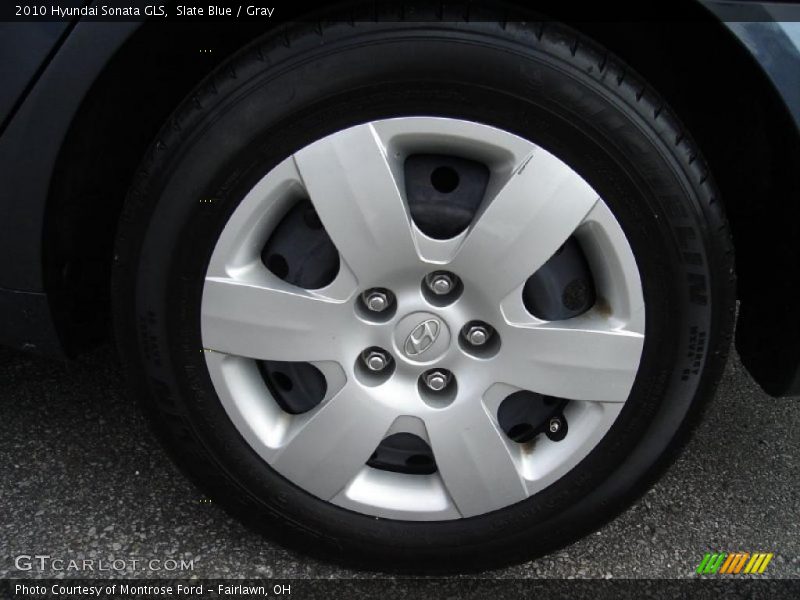 Slate Blue / Gray 2010 Hyundai Sonata GLS