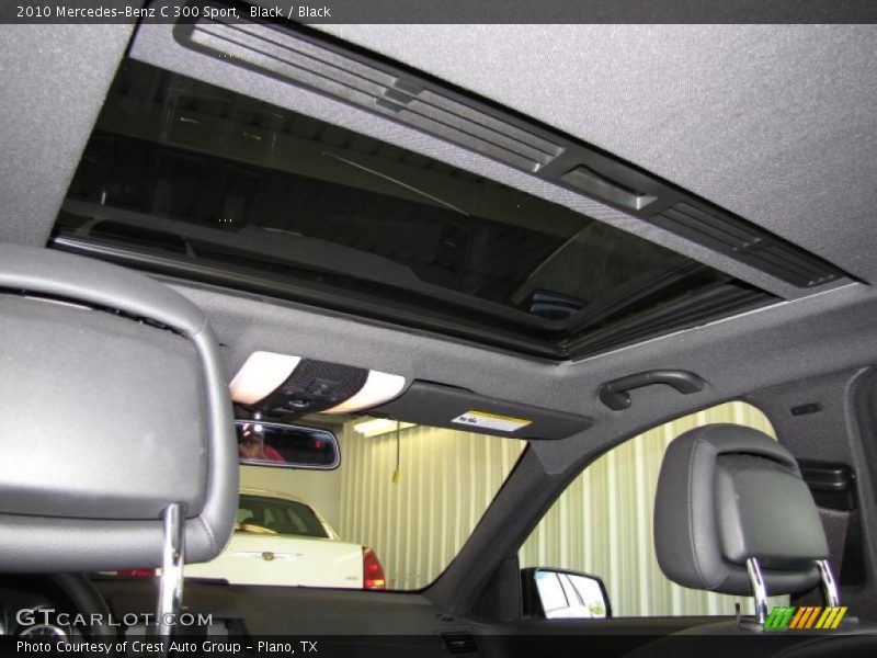 Black / Black 2010 Mercedes-Benz C 300 Sport