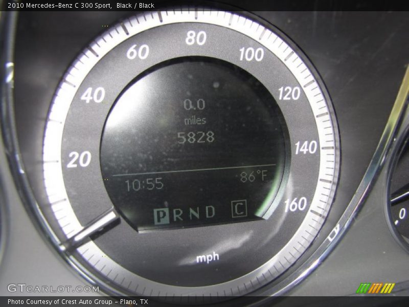 Black / Black 2010 Mercedes-Benz C 300 Sport