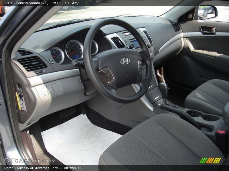 Slate Blue / Gray 2010 Hyundai Sonata GLS