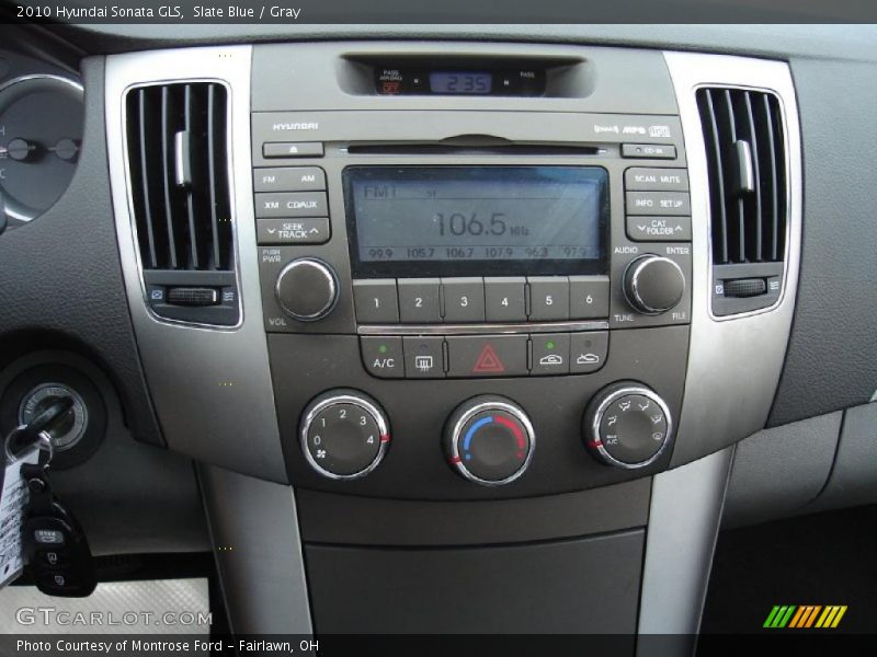 Slate Blue / Gray 2010 Hyundai Sonata GLS