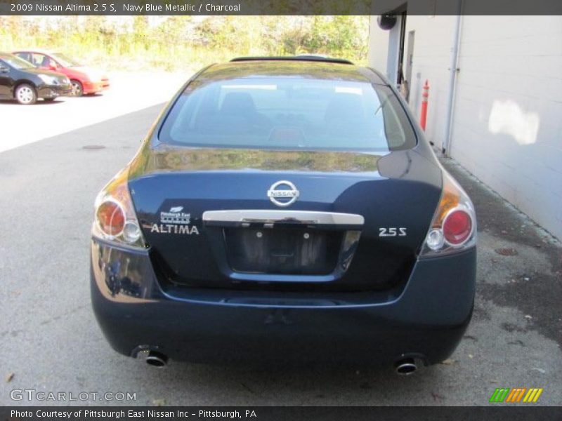 Navy Blue Metallic / Charcoal 2009 Nissan Altima 2.5 S