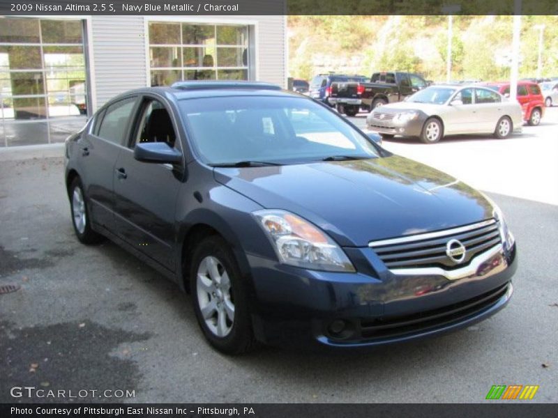 Navy Blue Metallic / Charcoal 2009 Nissan Altima 2.5 S
