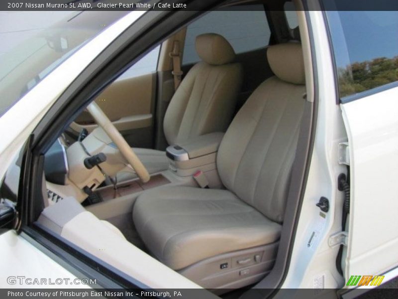 Glacier Pearl White / Cafe Latte 2007 Nissan Murano SL AWD