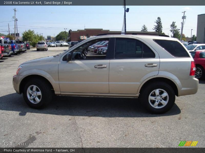 Sand Beige / Beige 2008 Kia Sorento LX 4x4
