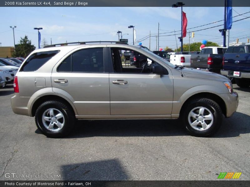 Sand Beige / Beige 2008 Kia Sorento LX 4x4