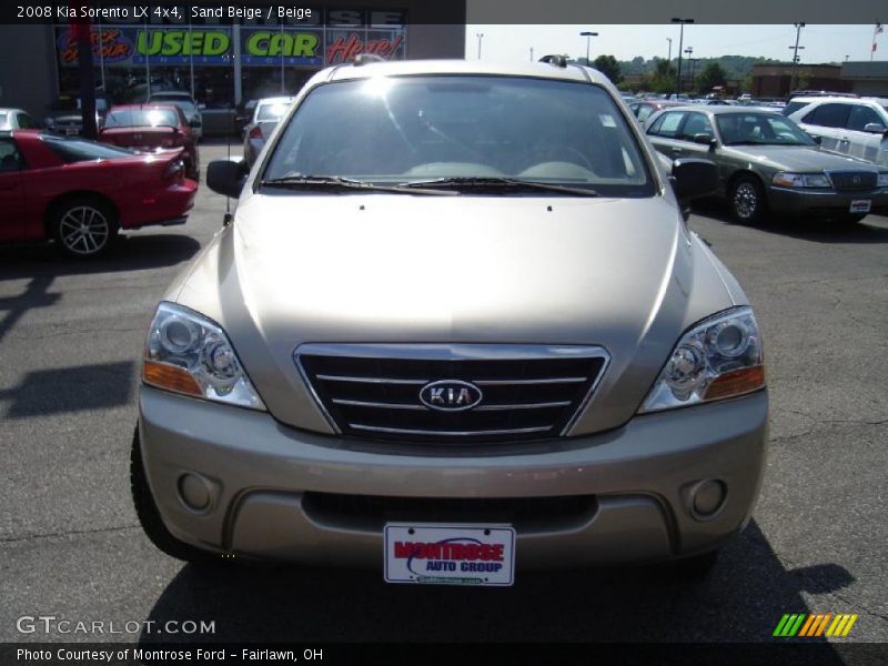 Sand Beige / Beige 2008 Kia Sorento LX 4x4