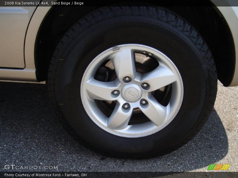Sand Beige / Beige 2008 Kia Sorento LX 4x4