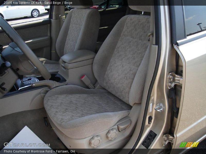 Sand Beige / Beige 2008 Kia Sorento LX 4x4