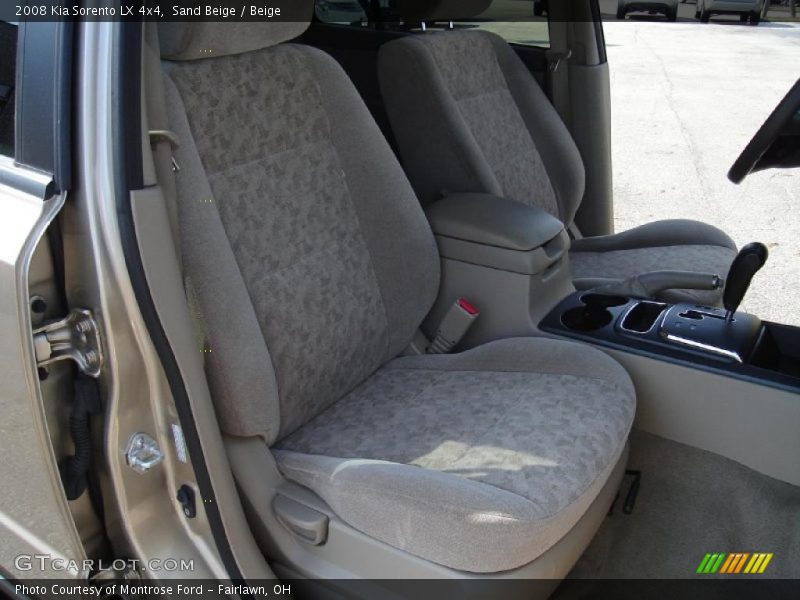Sand Beige / Beige 2008 Kia Sorento LX 4x4