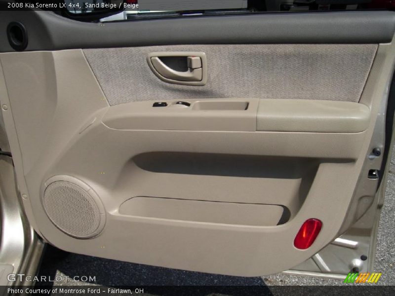 Sand Beige / Beige 2008 Kia Sorento LX 4x4