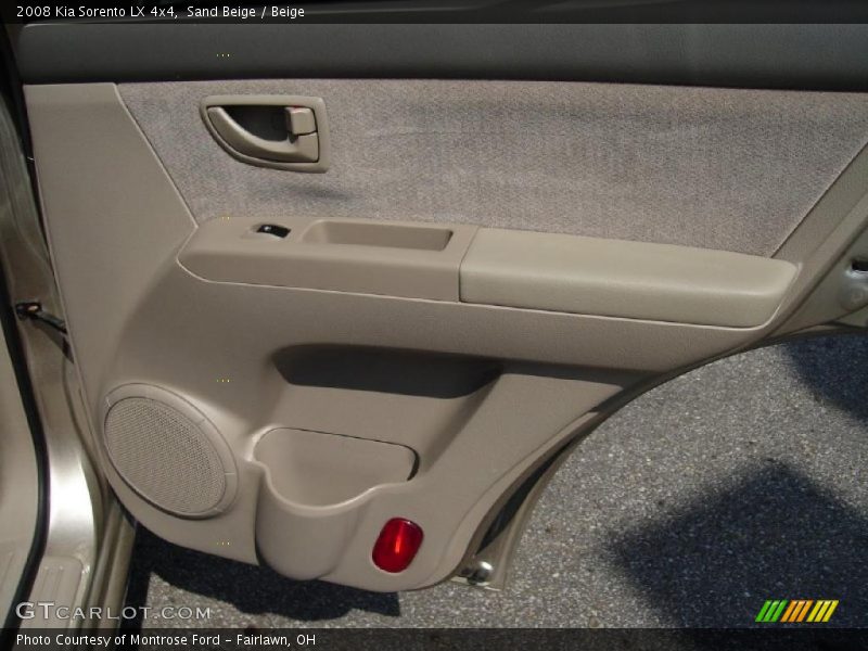 Sand Beige / Beige 2008 Kia Sorento LX 4x4