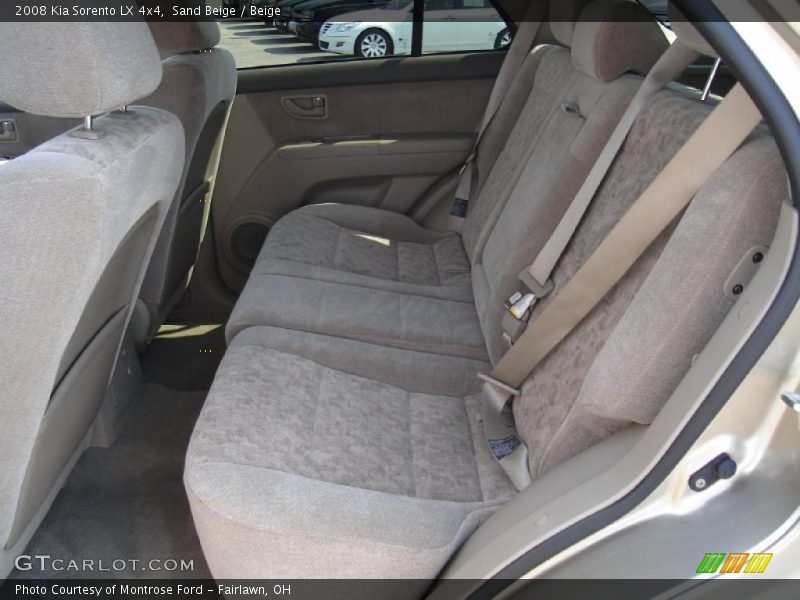 Sand Beige / Beige 2008 Kia Sorento LX 4x4