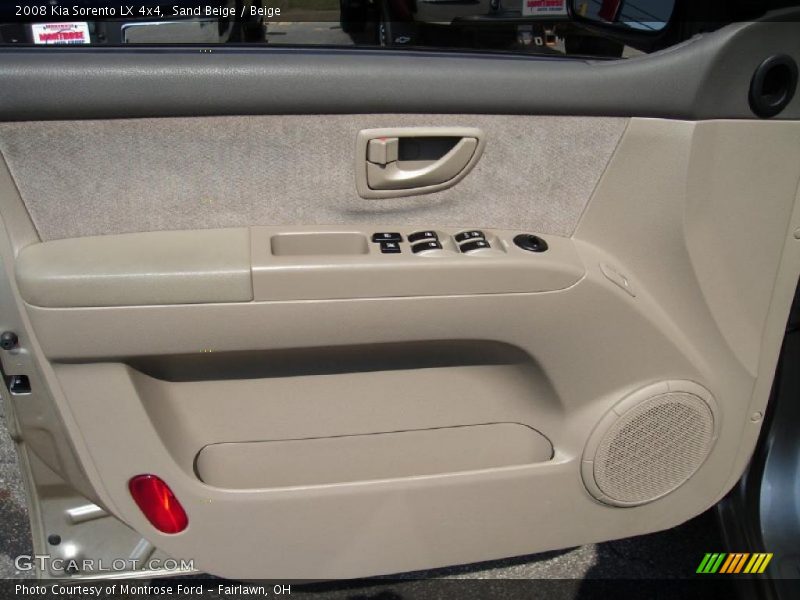 Sand Beige / Beige 2008 Kia Sorento LX 4x4