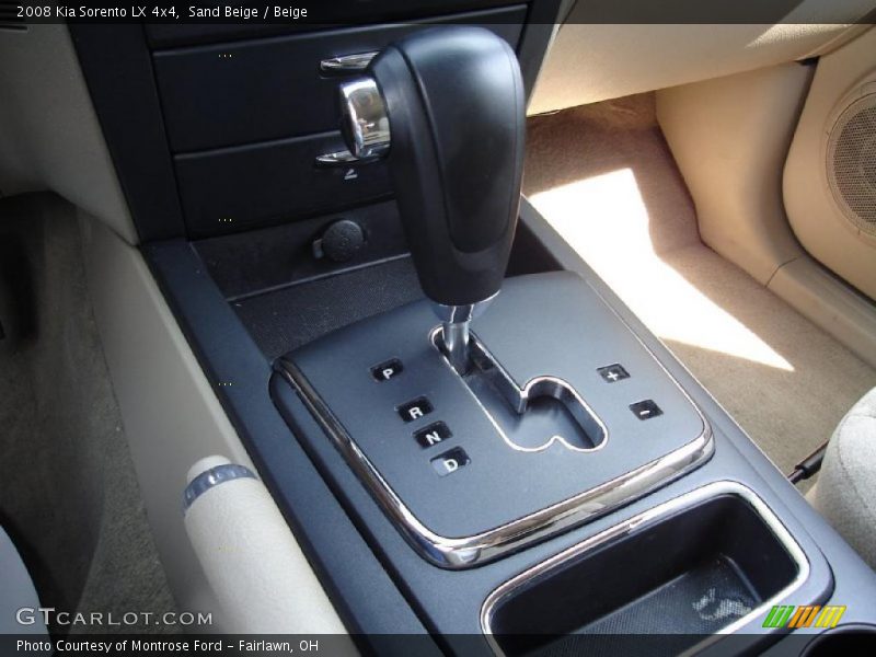 Sand Beige / Beige 2008 Kia Sorento LX 4x4