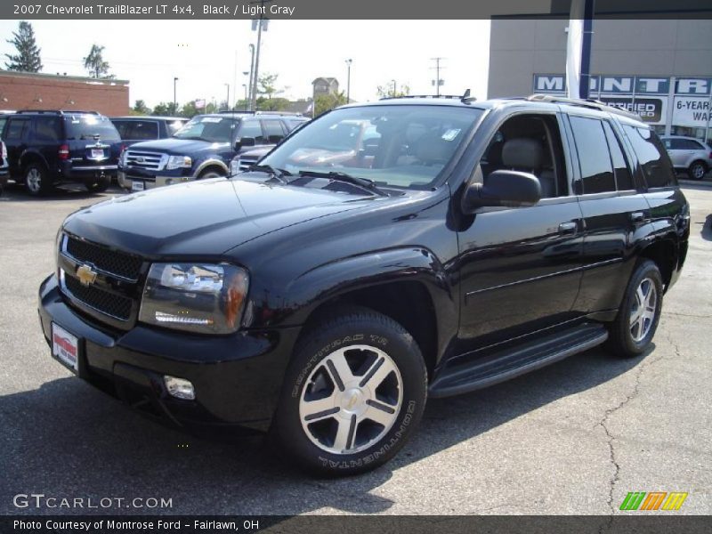 Black / Light Gray 2007 Chevrolet TrailBlazer LT 4x4