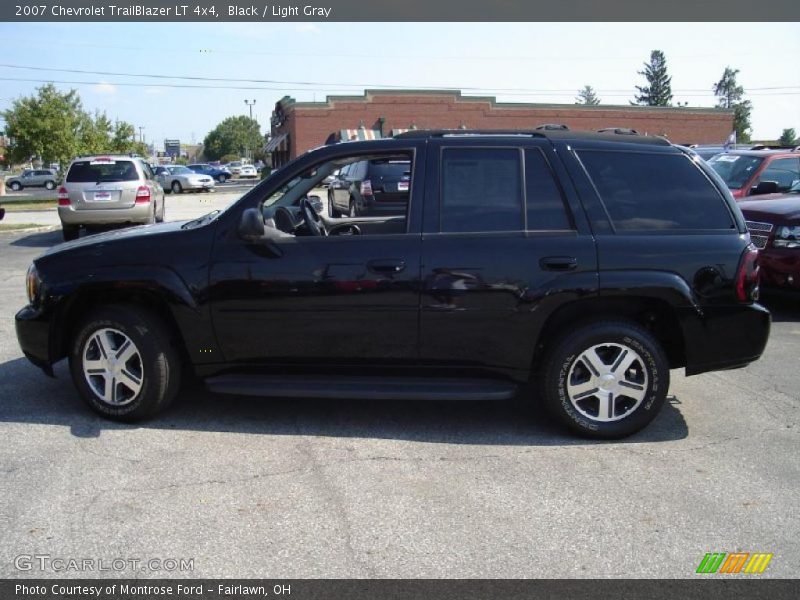 Black / Light Gray 2007 Chevrolet TrailBlazer LT 4x4
