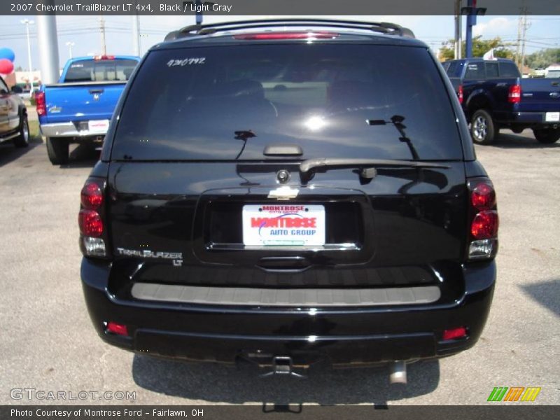 Black / Light Gray 2007 Chevrolet TrailBlazer LT 4x4