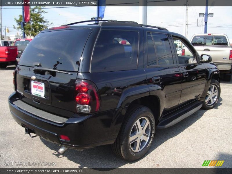 Black / Light Gray 2007 Chevrolet TrailBlazer LT 4x4