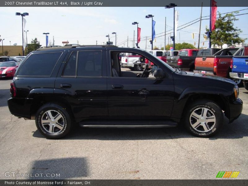 Black / Light Gray 2007 Chevrolet TrailBlazer LT 4x4