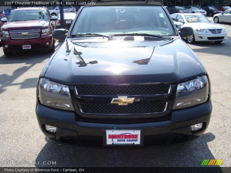 Black / Light Gray 2007 Chevrolet TrailBlazer LT 4x4